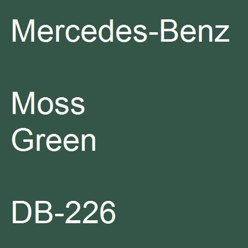 Mercedes-Benz, Moss Green, DB-226.